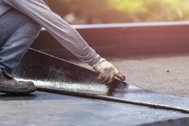 Professional Waterproofing technician working in West Lafayette, OH